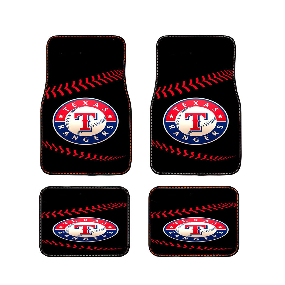 Texas Rangers Mlb Car Floor Mats Accessories