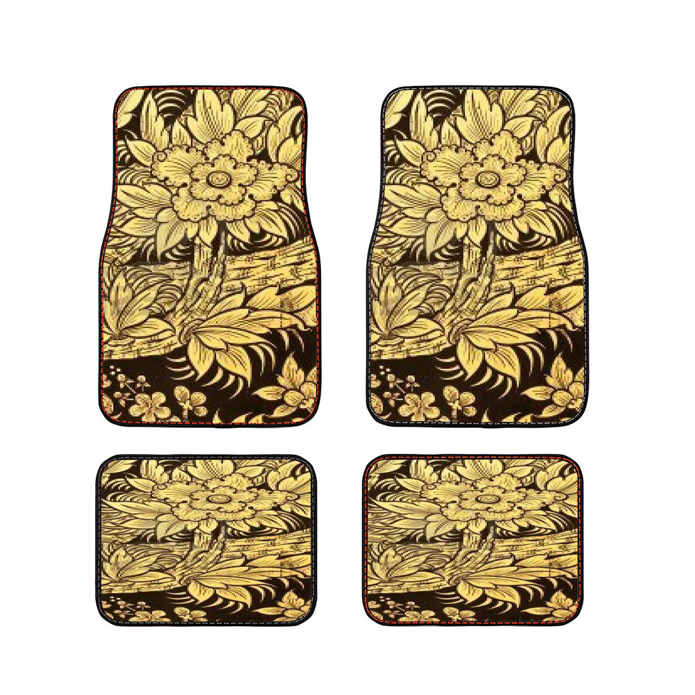 Thai Traditional Pattern Car Floor Mats Accessories