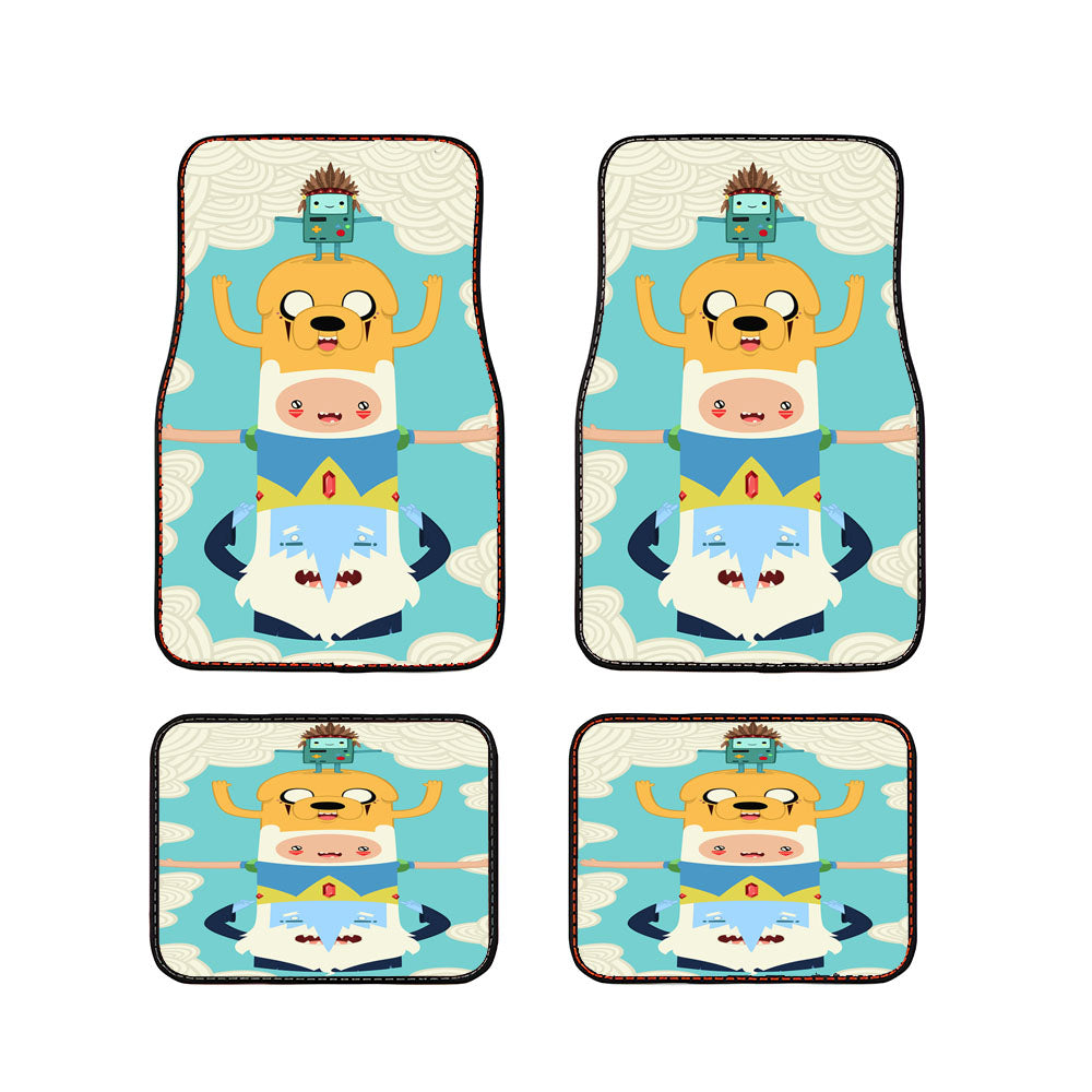 The Adventure Time Jake Finn Car Floor Mats Accessories