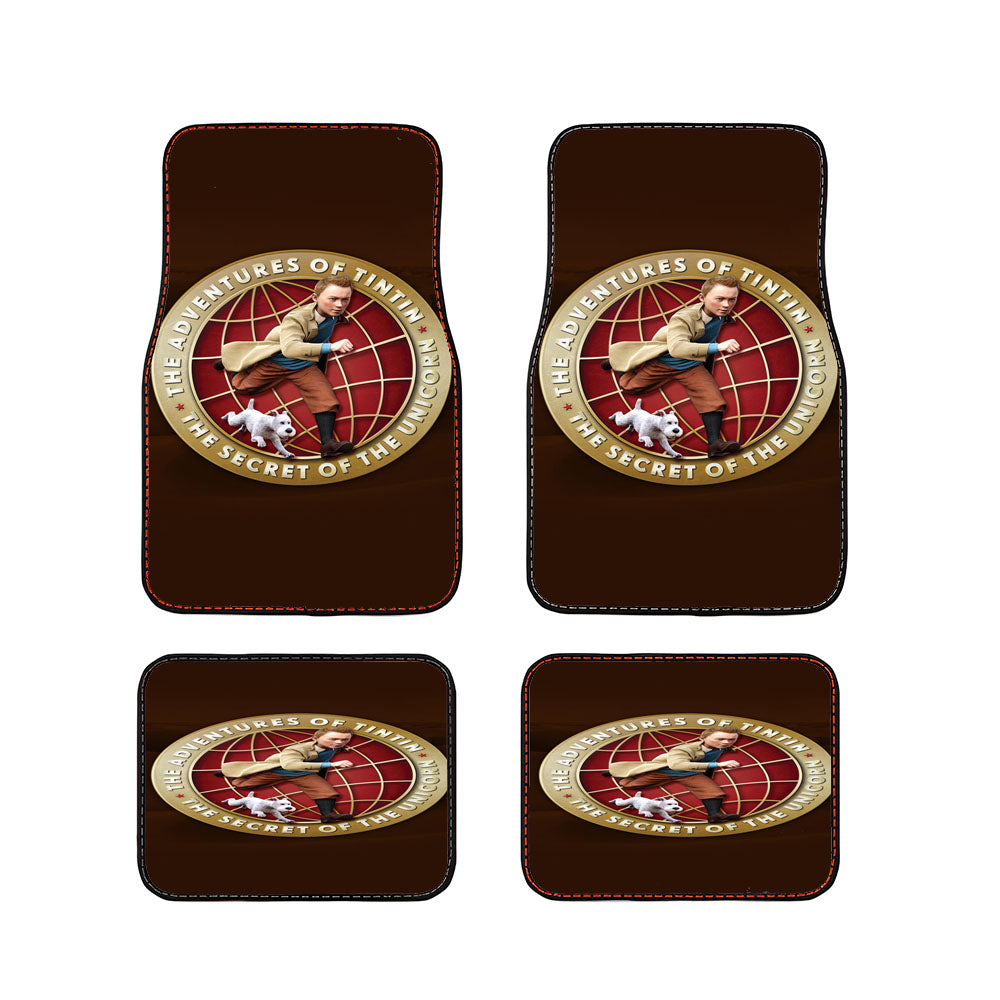The Adventures Of Tintin The Secret Of The Unicorn Car Floor Mats Accessories