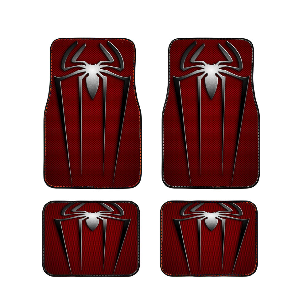 The Amazing Spiderman Logo Car Floor Mats Accessories