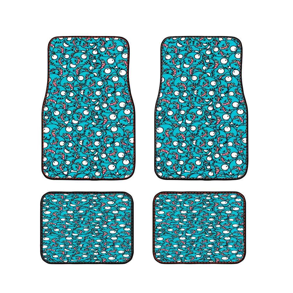 The Amazing World Of Gumball Pattern Character Car Floor Mats Accessories