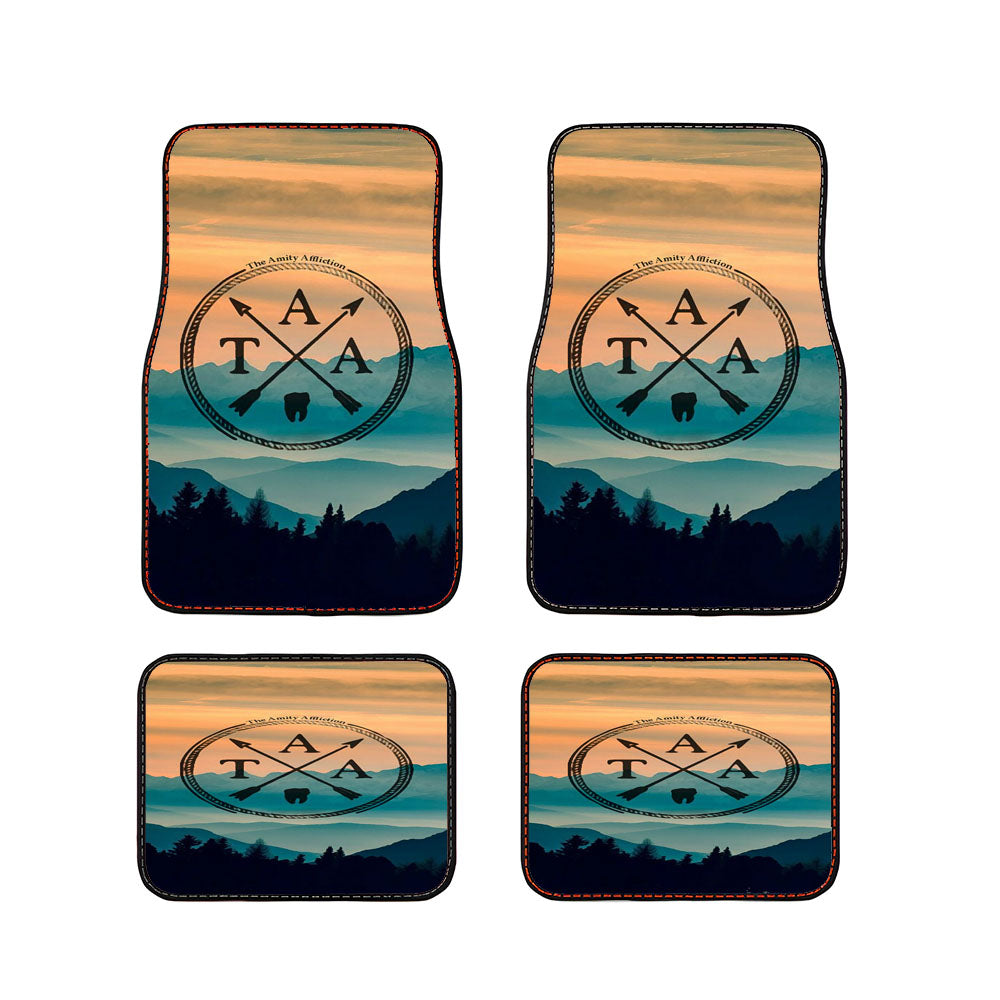 The Amity Affliction Car Floor Mats Accessories