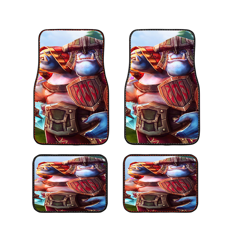 The Antipodean Allies Dota Hero Character Car Floor Mats Accessories