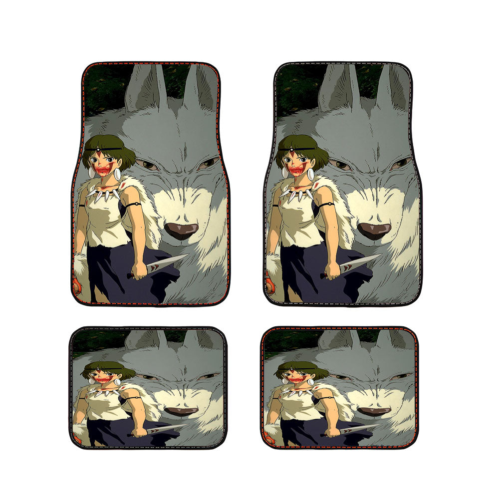 The Art Of Princess Mononoke Car Floor Mats Accessories