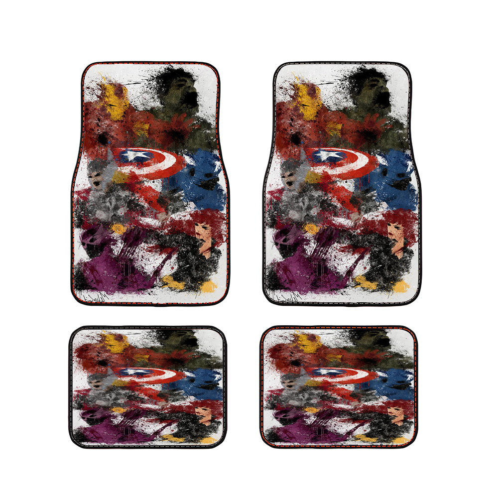 The Avenger Painting Car Floor Mats Accessories