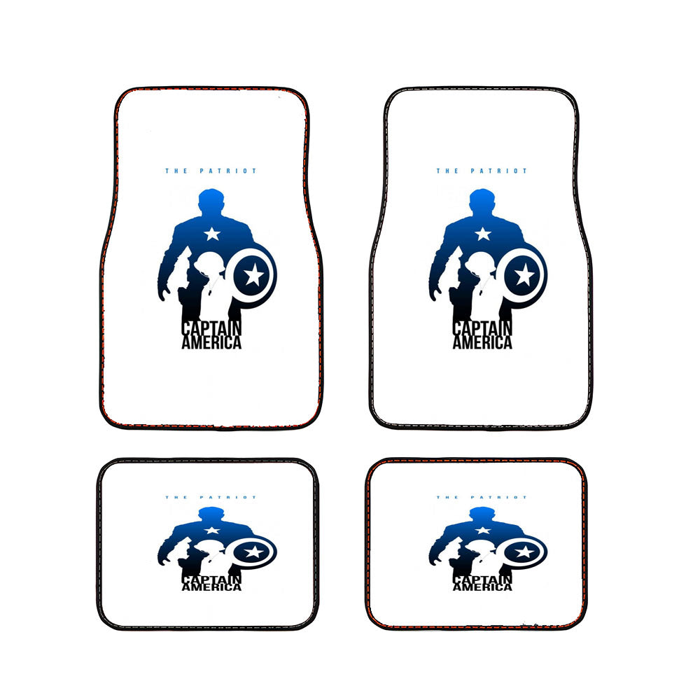 The Avengers - Capitain America Poster Car Floor Mats Accessories