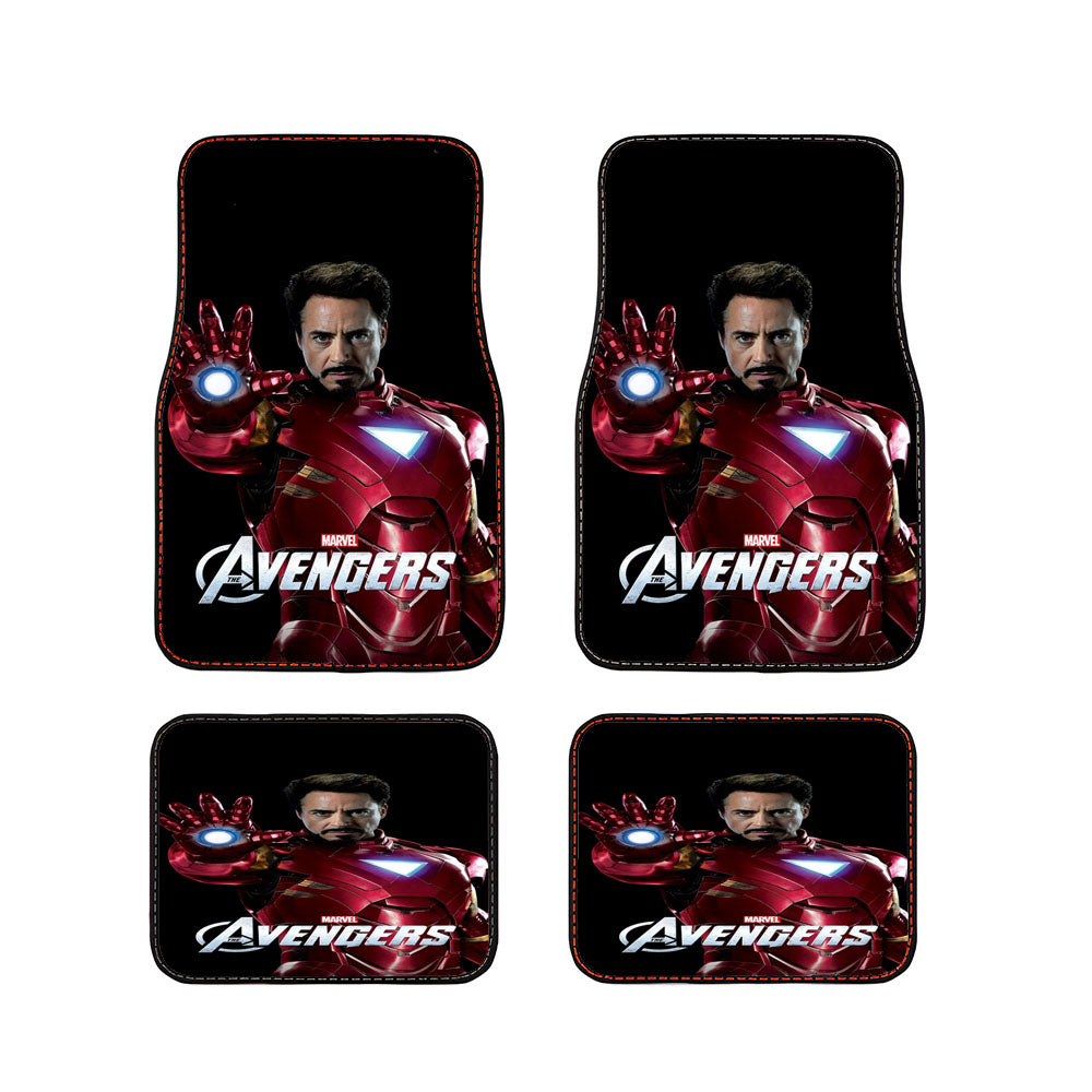The Avengers - Iron Man Car Floor Mats Accessories