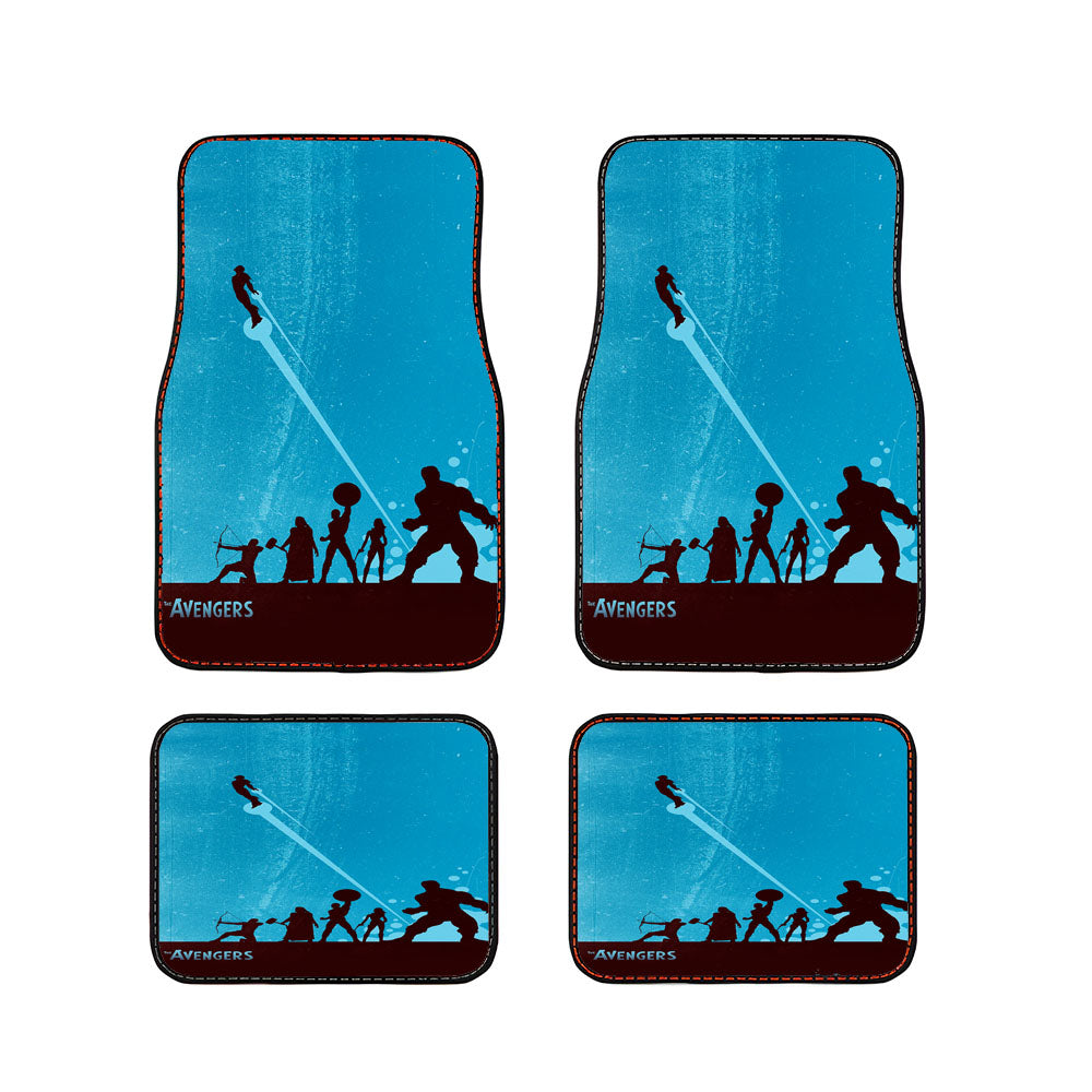 The Avengers Minimalistic Car Floor Mats Accessories