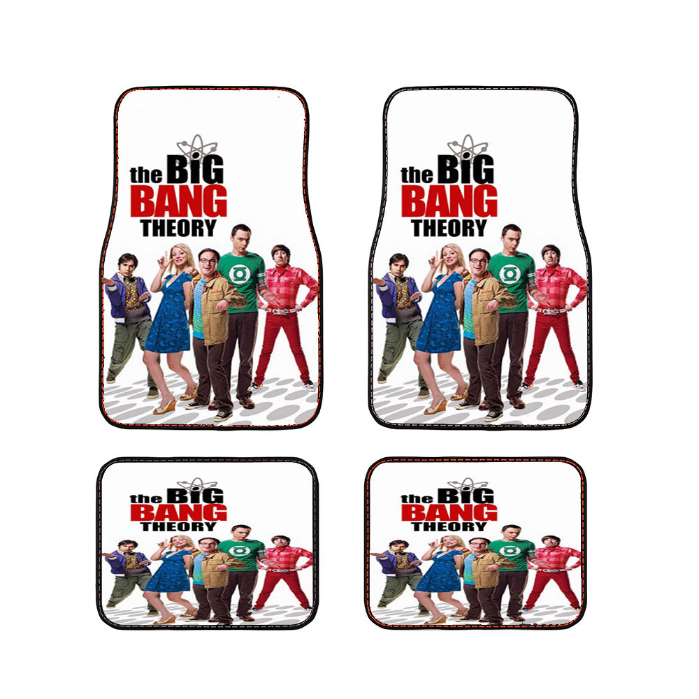 The Big Bang Theory Poster Car Floor Mats Accessories