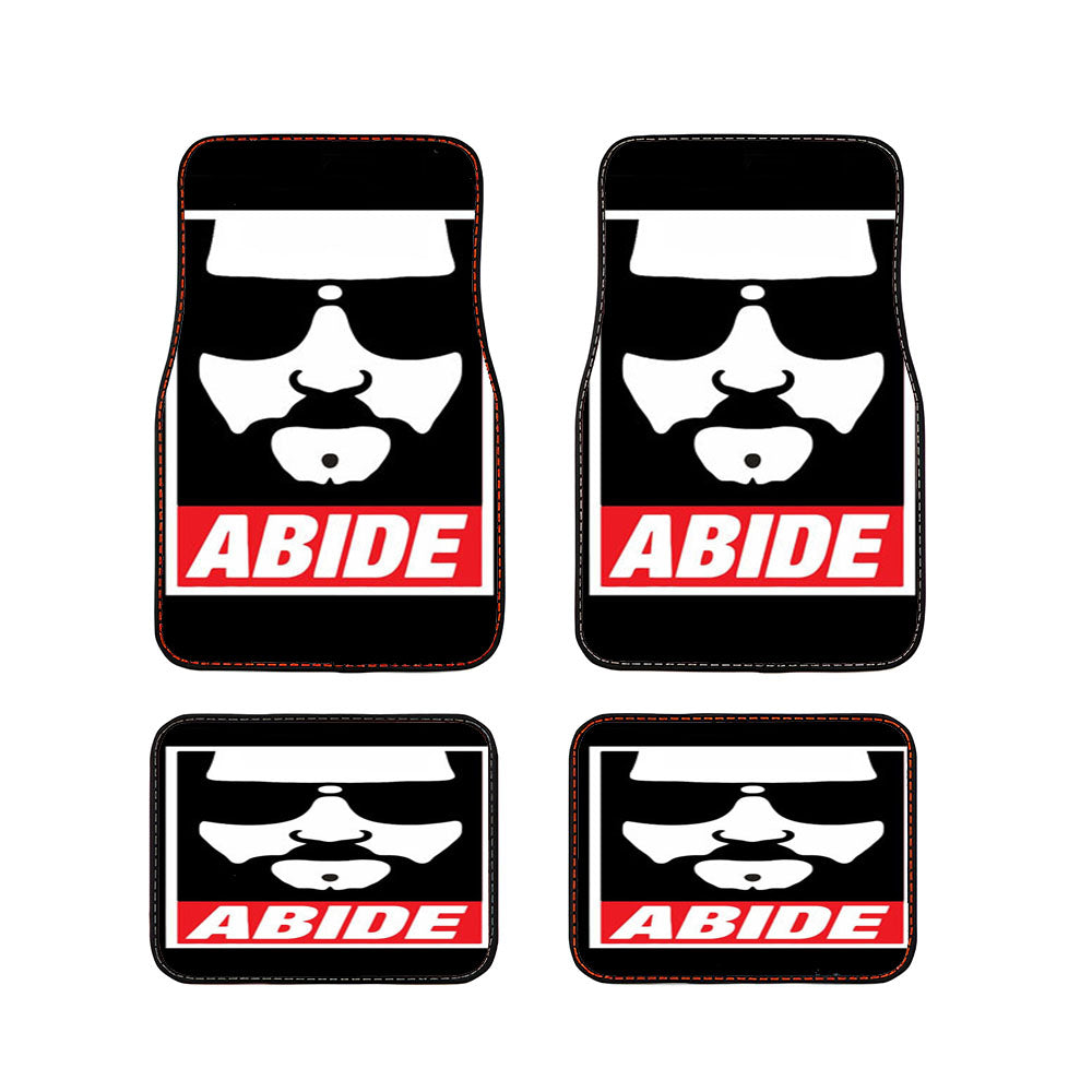 The Big Lebowski Abide Car Floor Mats Accessories