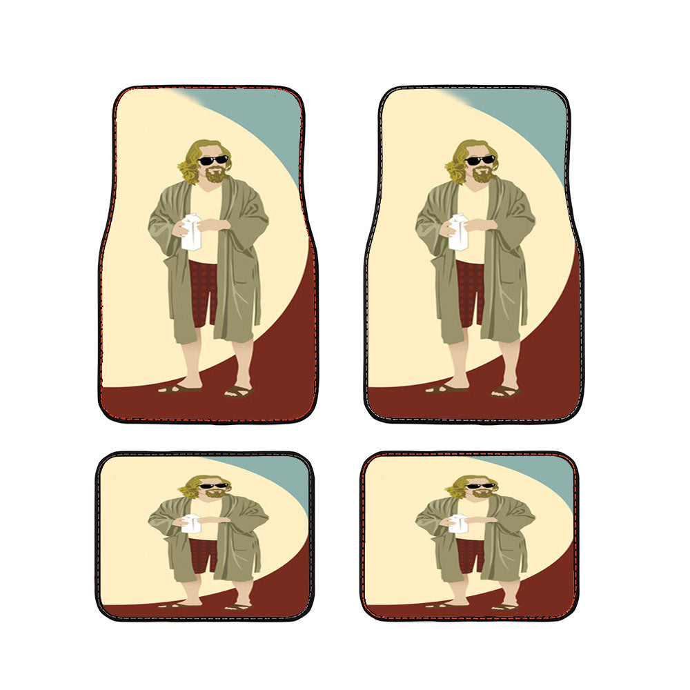 The Big Lebowski Art Car Floor Mats Accessories