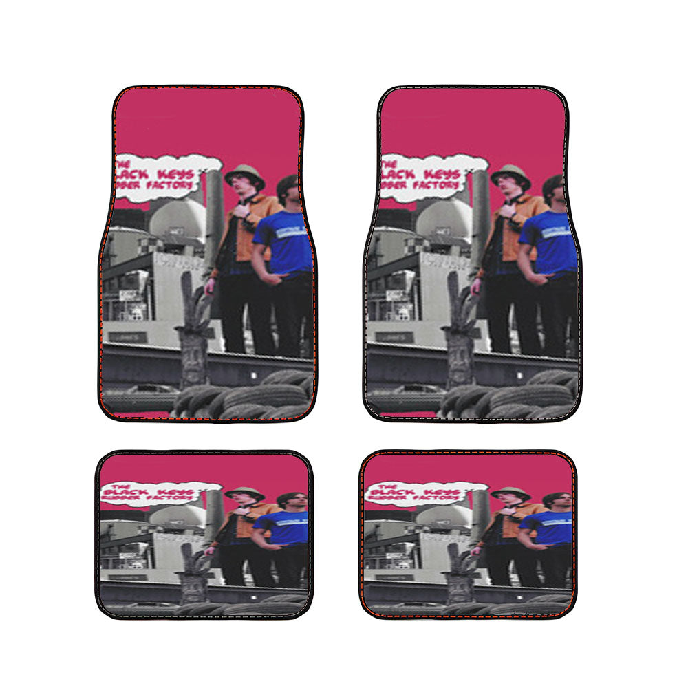 The Black Keys Rubber Factory Car Floor Mats Accessories