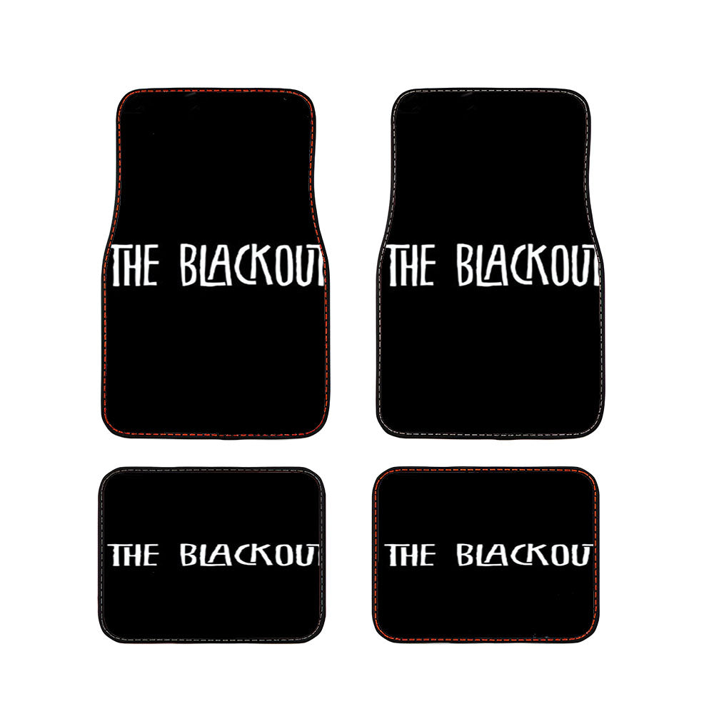 The Blackout Logo Car Floor Mats Accessories