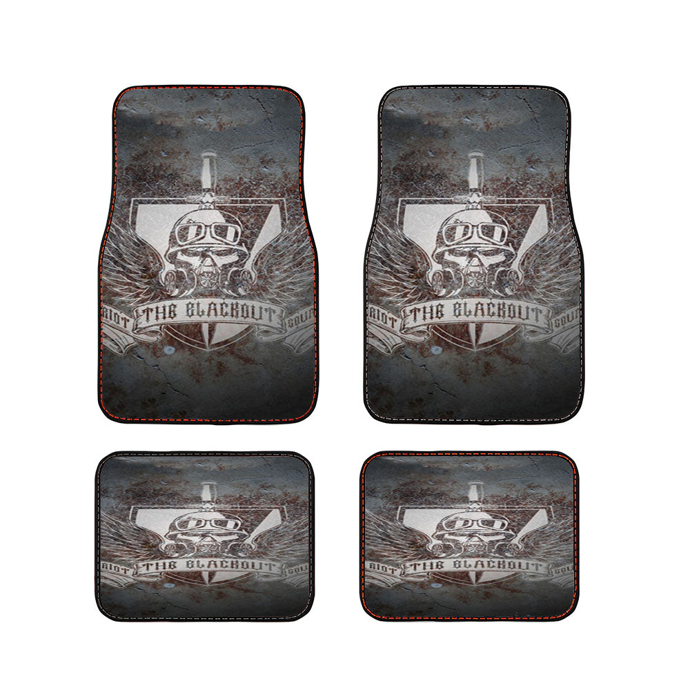 The Blackout Squad Car Floor Mats Accessories