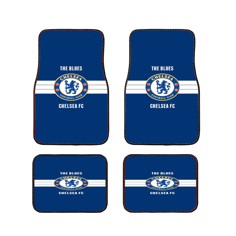 The Blues Chelsea Fc Car Floor Mats Accessories