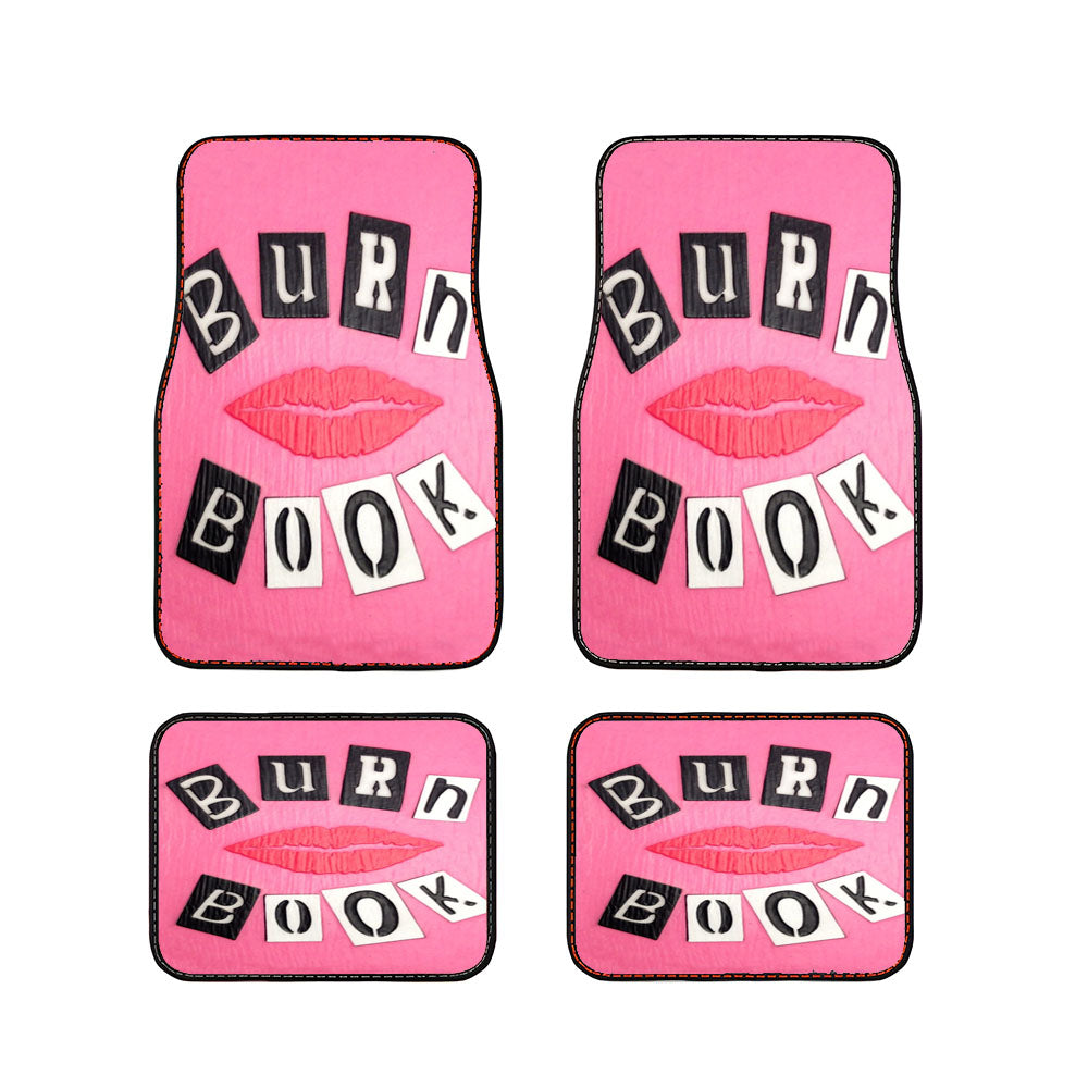 The Burn Book Car Floor Mats Accessories
