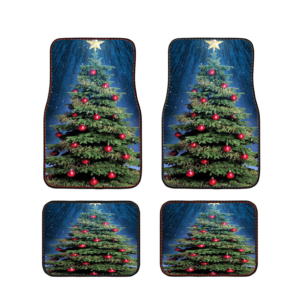 The Christmas Tree Car Floor Mats Accessories