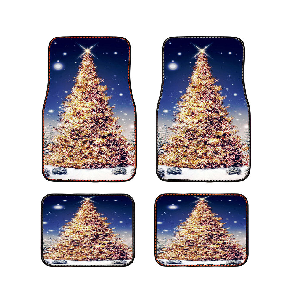 The Christmas Tree 4 Car Floor Mats Accessories