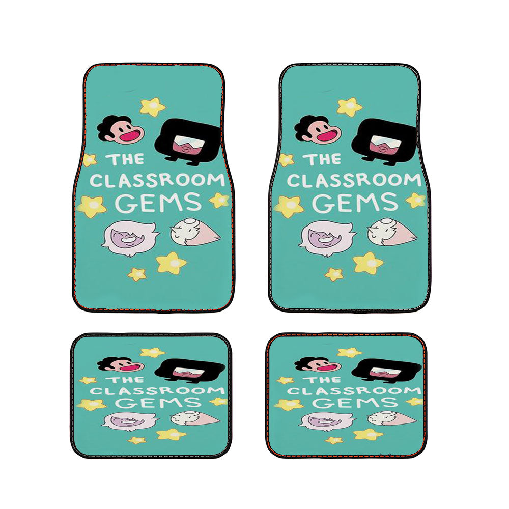 The Classroom Gems Steven Universe Crystal Gems Chibi Car Floor Mats Accessories