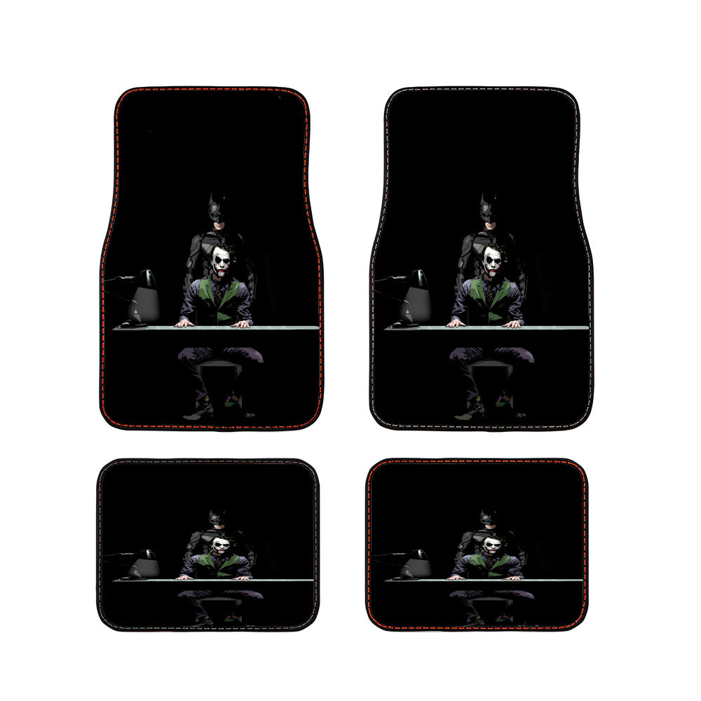 The Dark Knight Joker And Batman Car Floor Mats Accessories