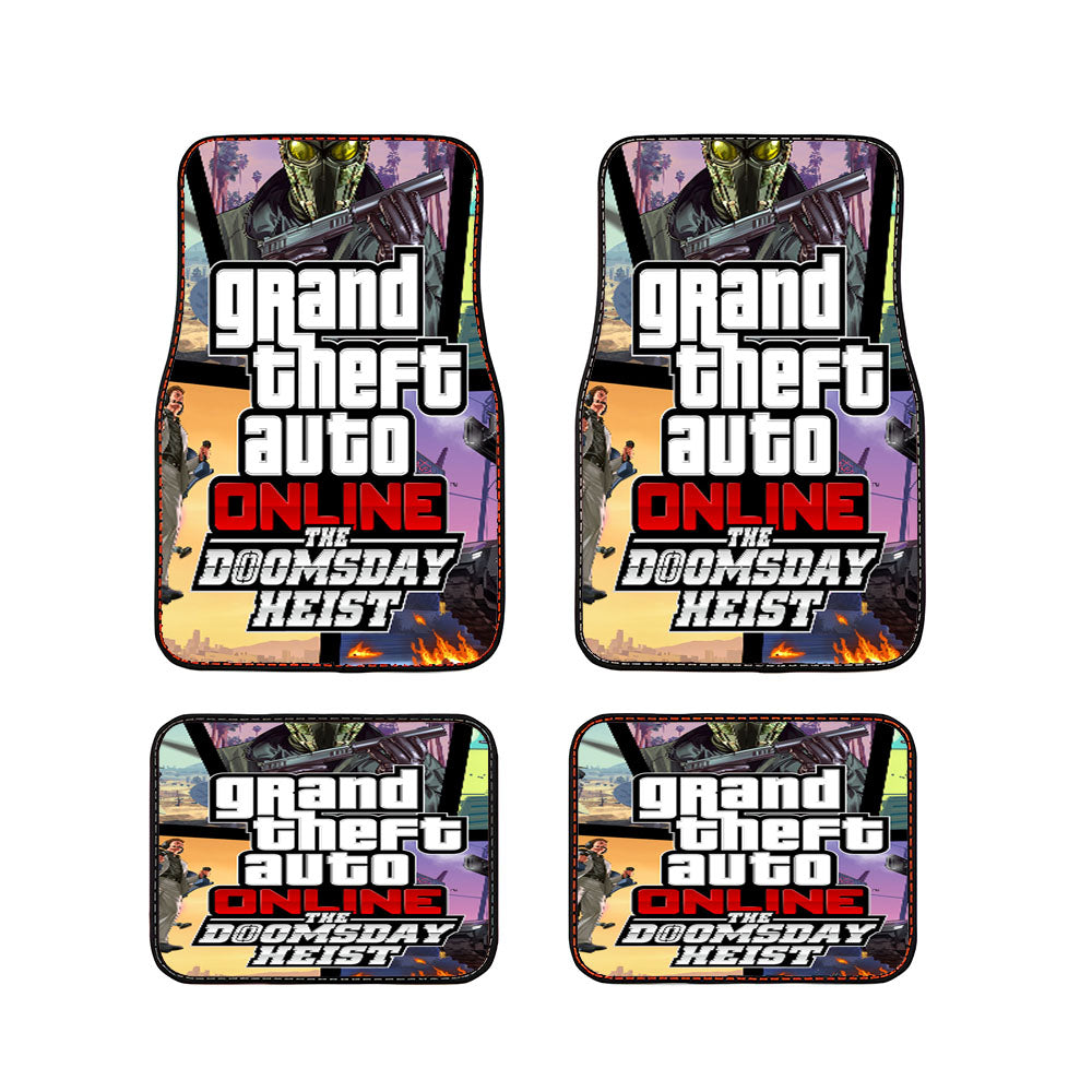 The Doomsday Heist Gta Online Car Floor Mats Accessories