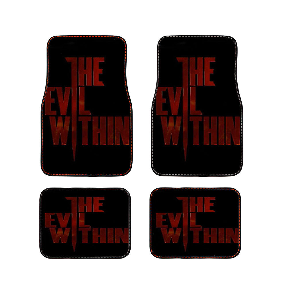 The Evil Within Just Font Car Floor Mats Accessories