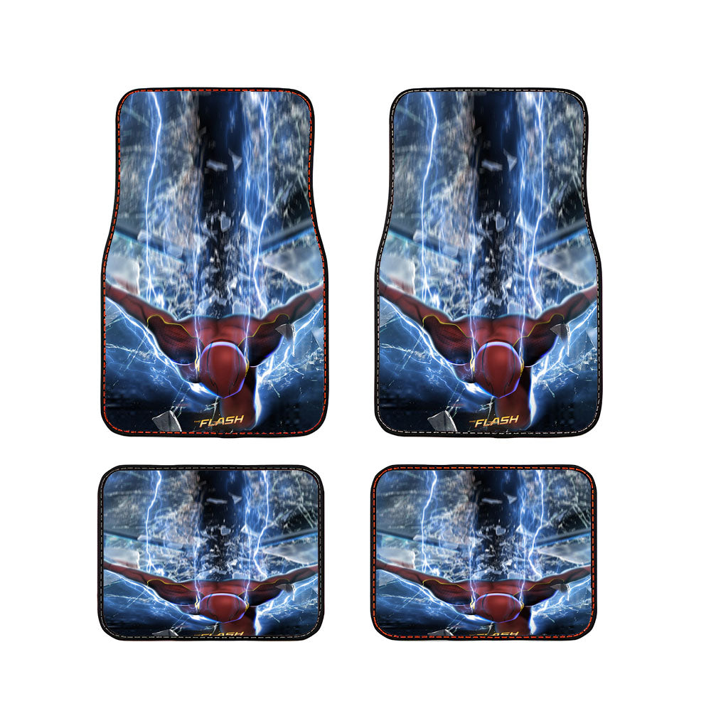 The Flash Artwork Poster Car Floor Mats Accessories