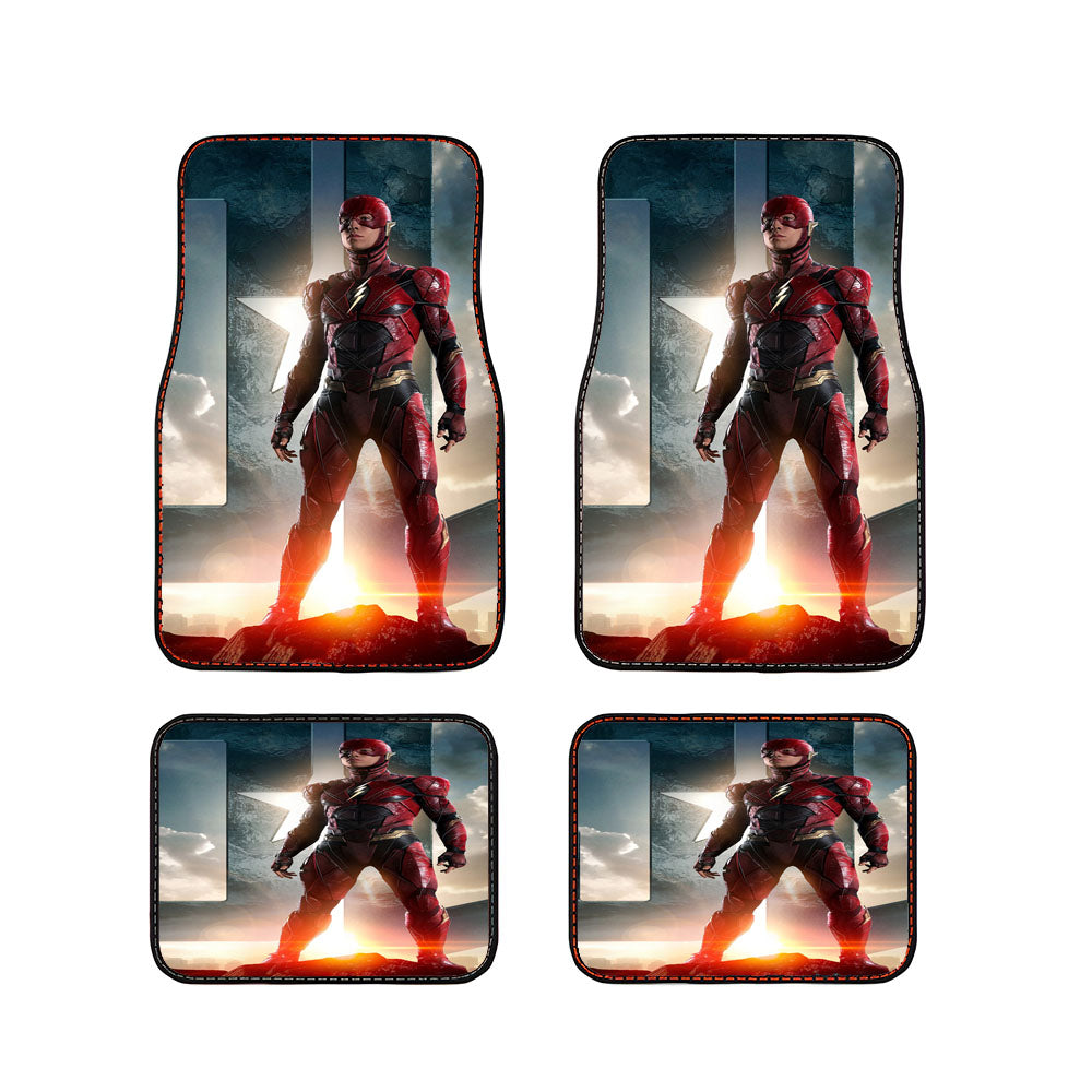 The Flash Justice League Car Floor Mats Accessories