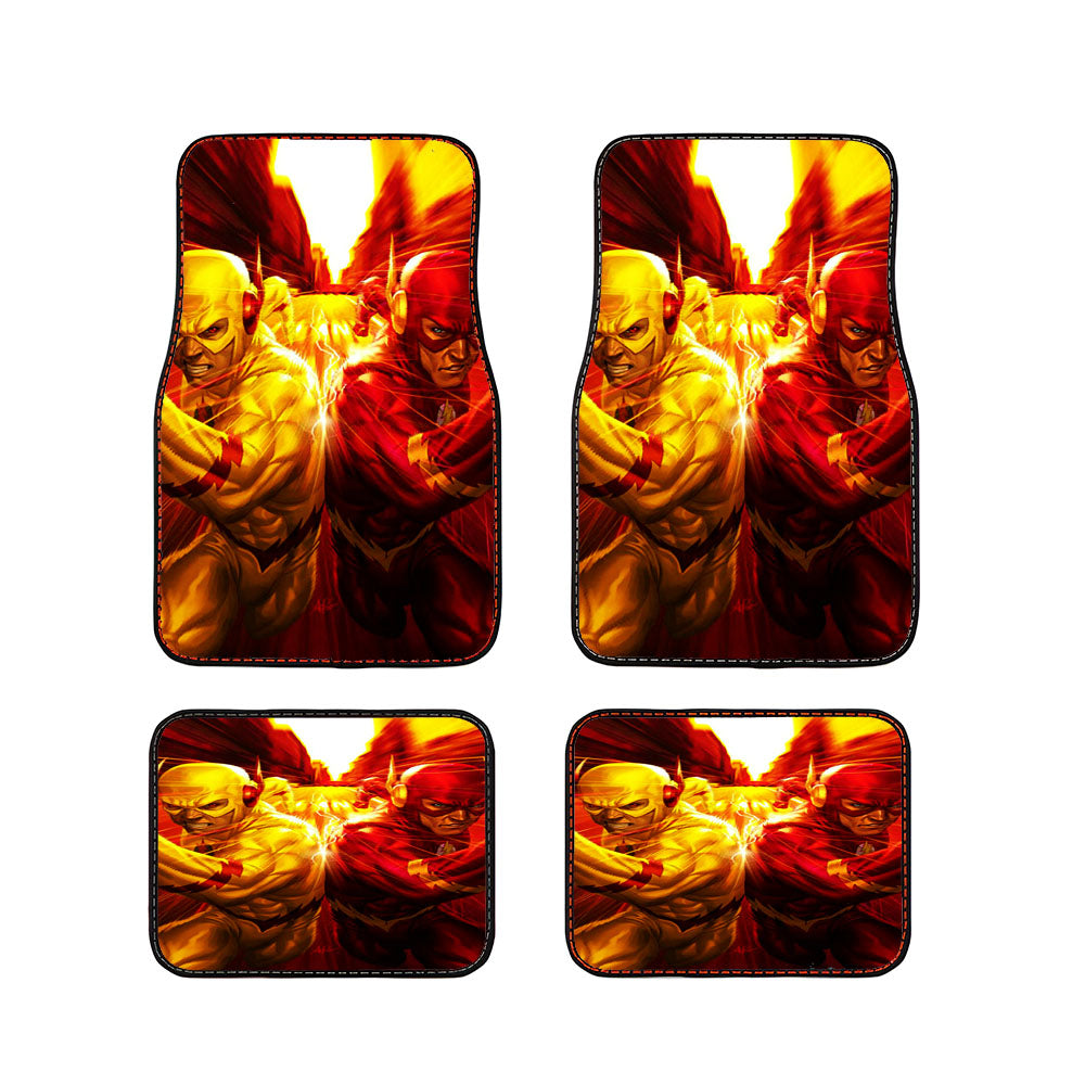 The Flash Vs Reverse Flash Car Floor Mats Accessories