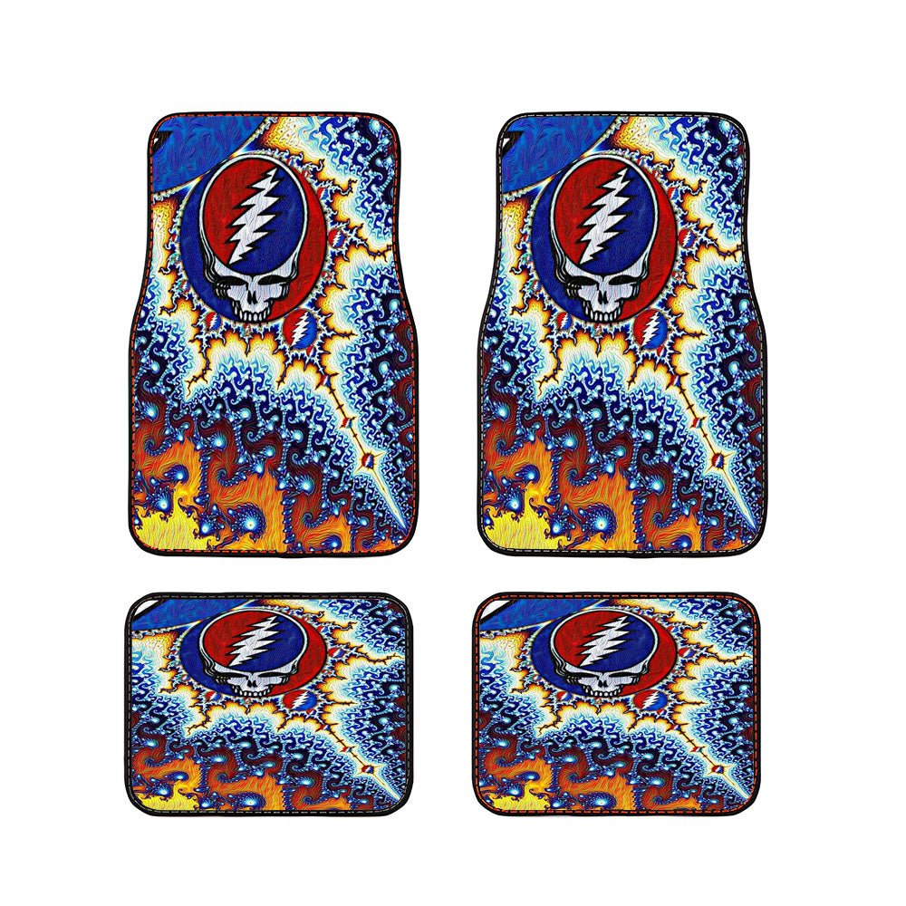 The Grateful Dead Logo Car Floor Mats Accessories