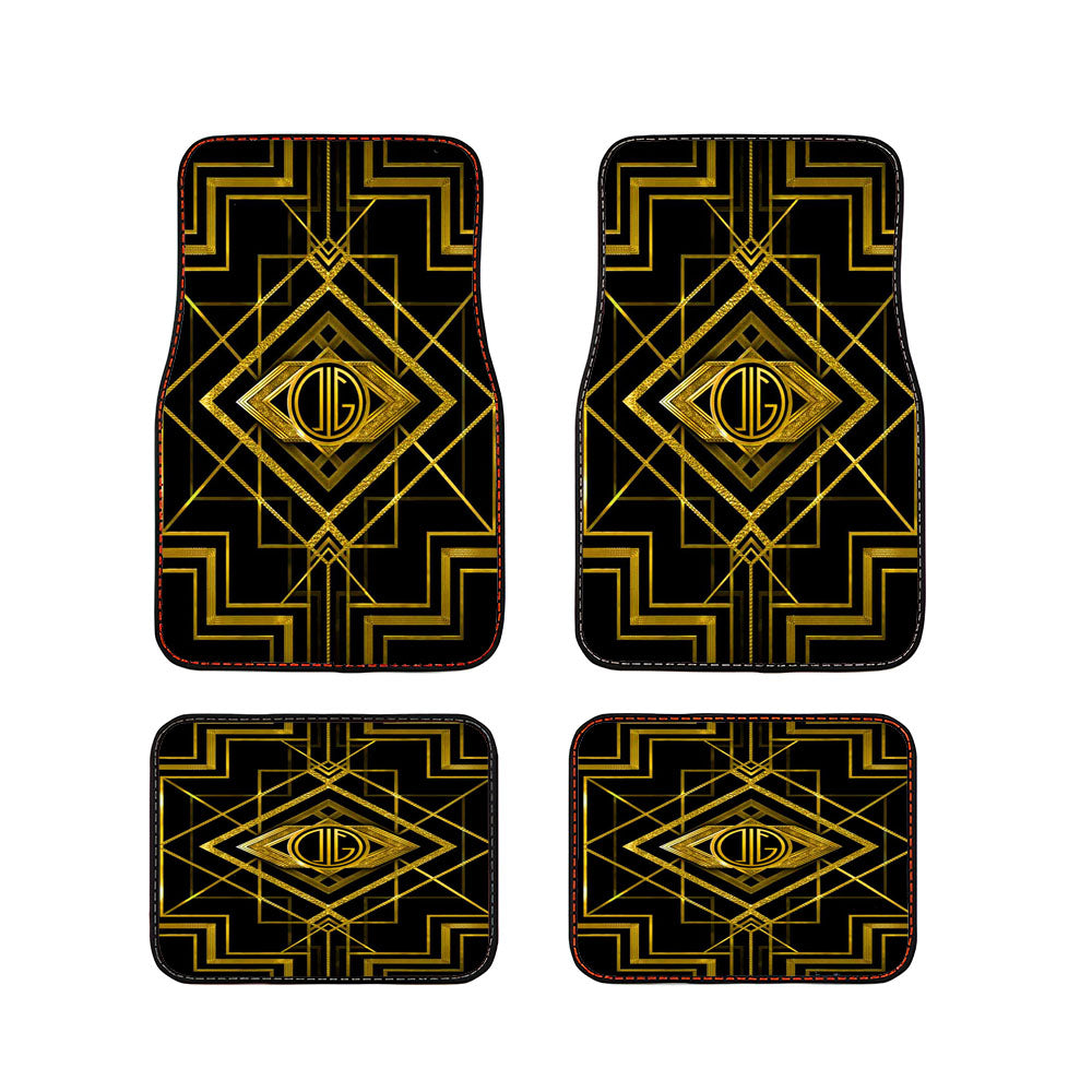 The Great Gatsby Logo Car Floor Mats Accessories