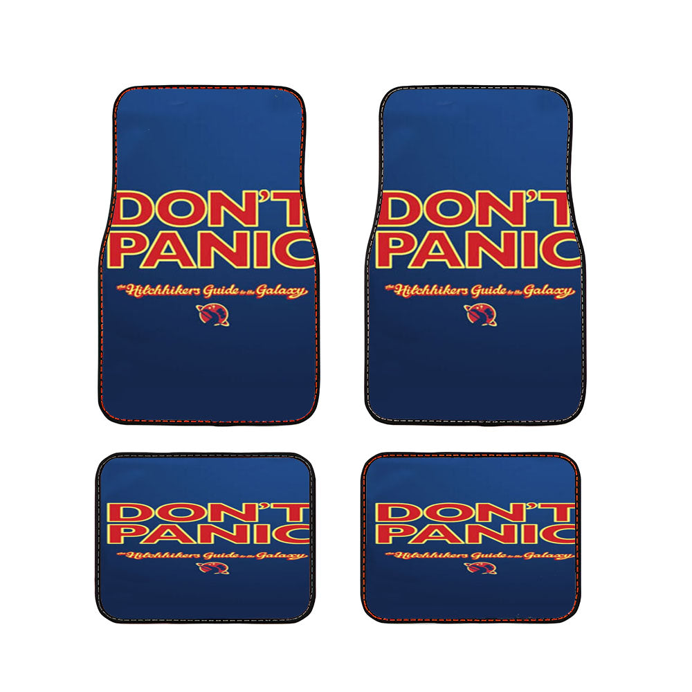 The Hitchhikers Guide To The Galaxy Car Floor Mats Accessories