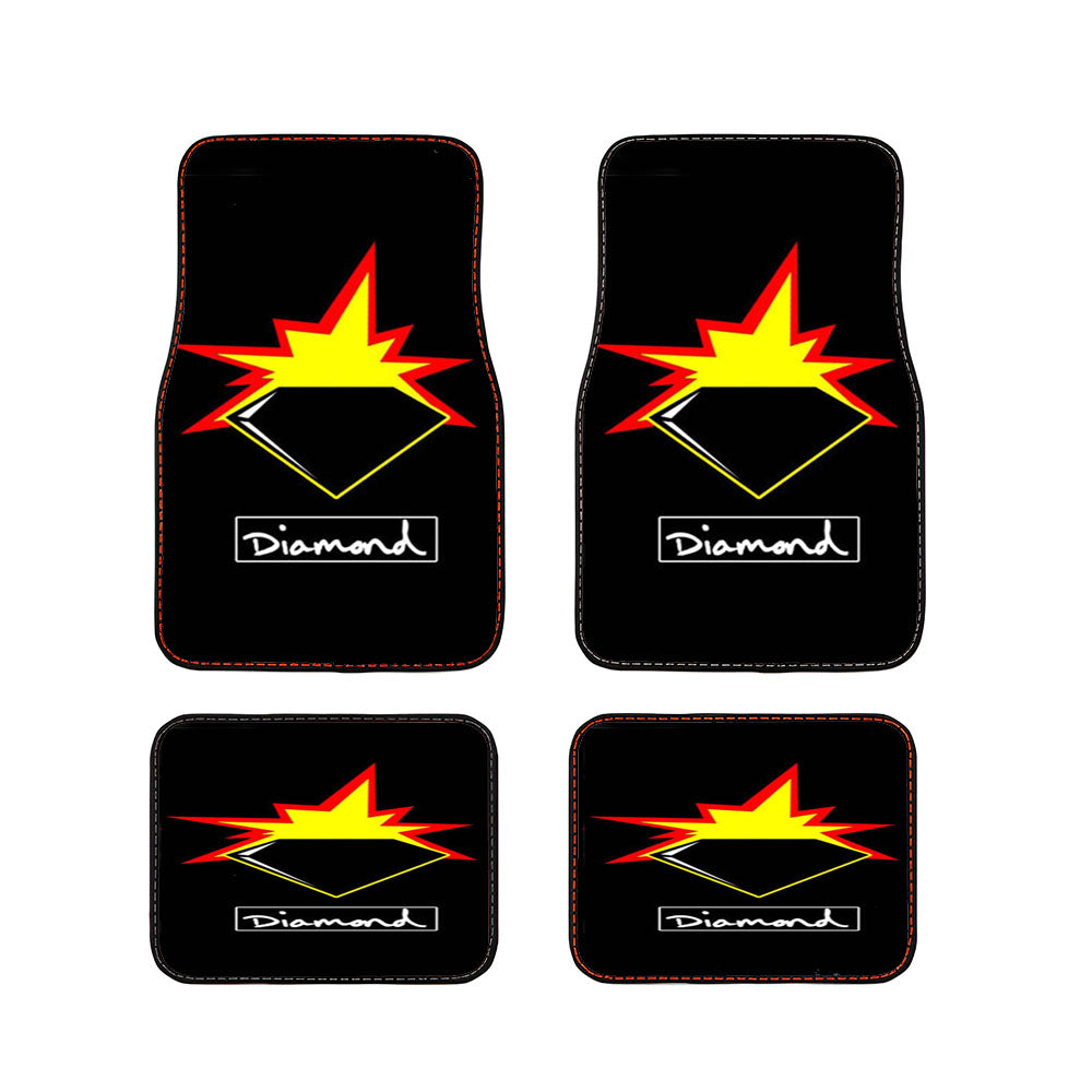 The Hundreds Bomb Diamond Car Floor Mats Accessories