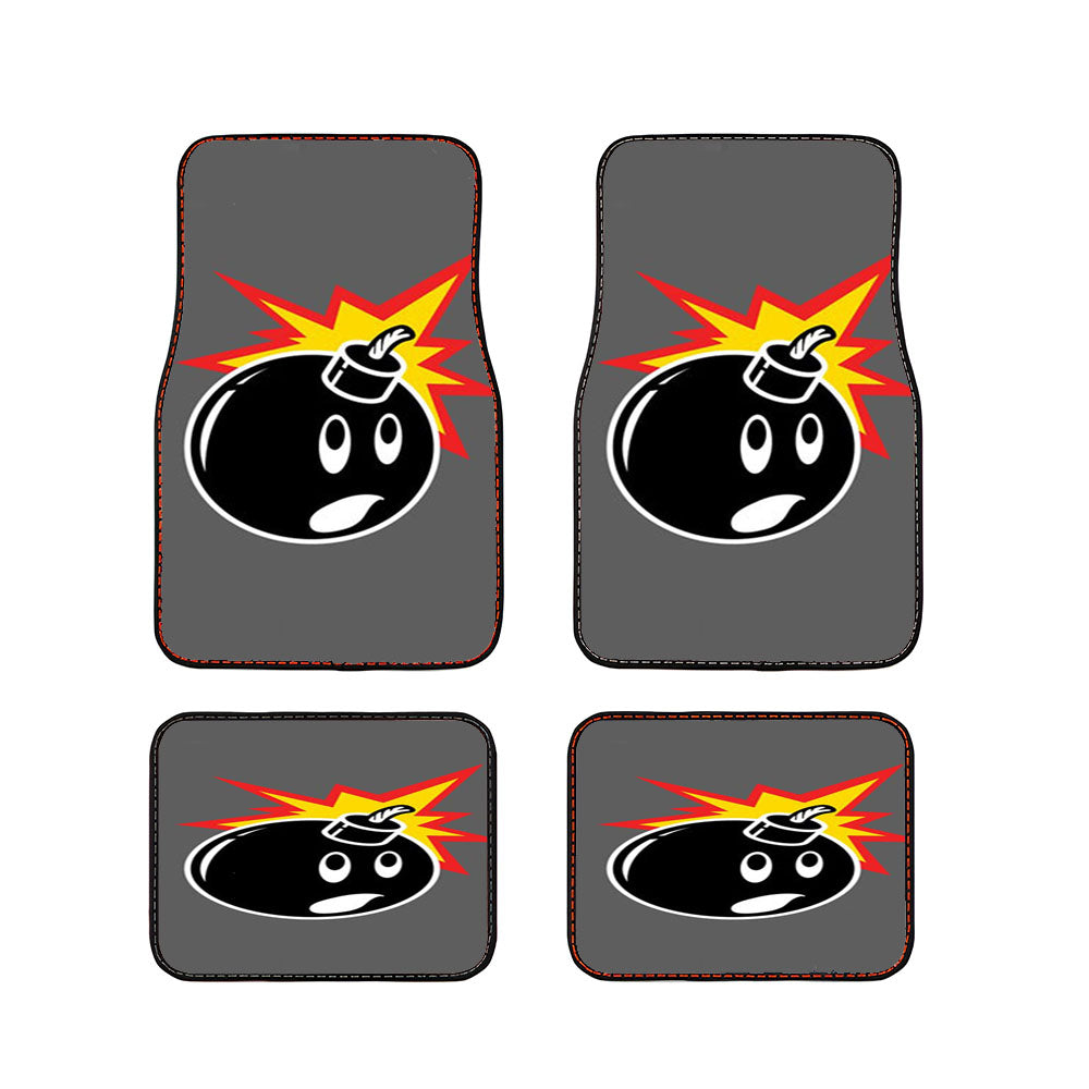 The Hundreds Bomb Logo Car Floor Mats Accessories