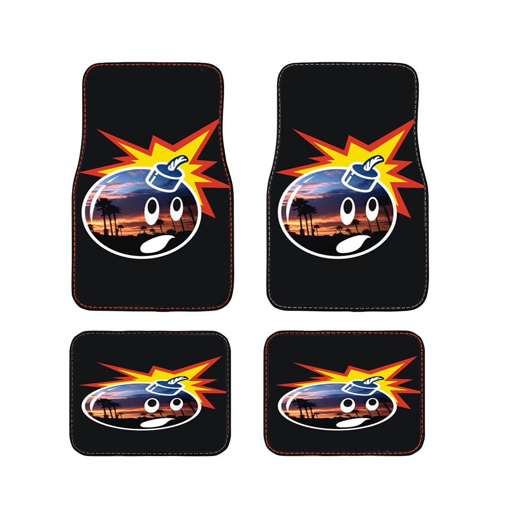 The Hundreds Bomb Palm Car Floor Mats Accessories
