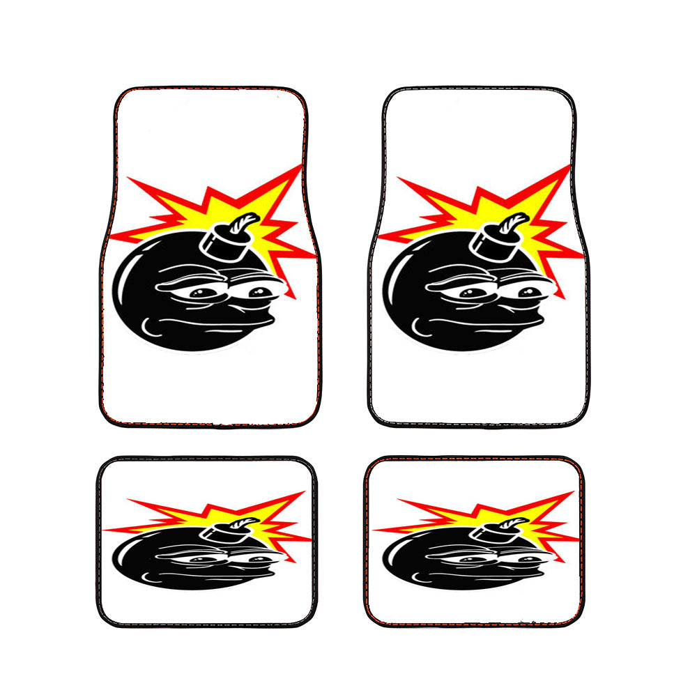 The Hundreds Bomb Sad Adam Car Floor Mats Accessories
