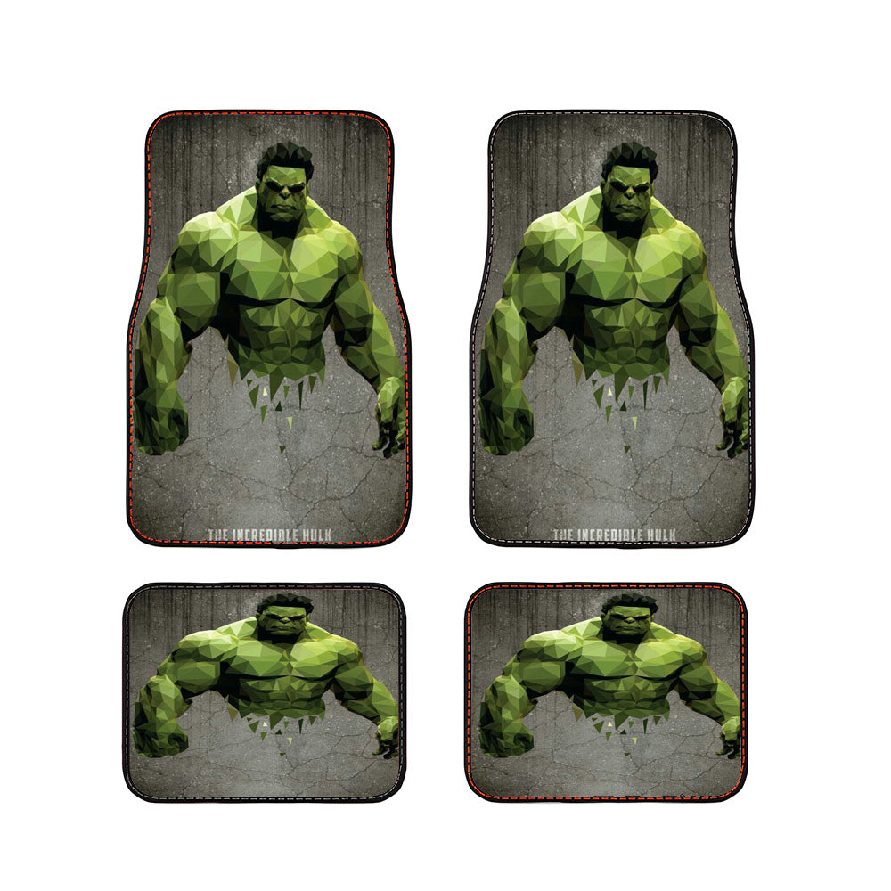 The Incredible Hulk Car Floor Mats Accessories