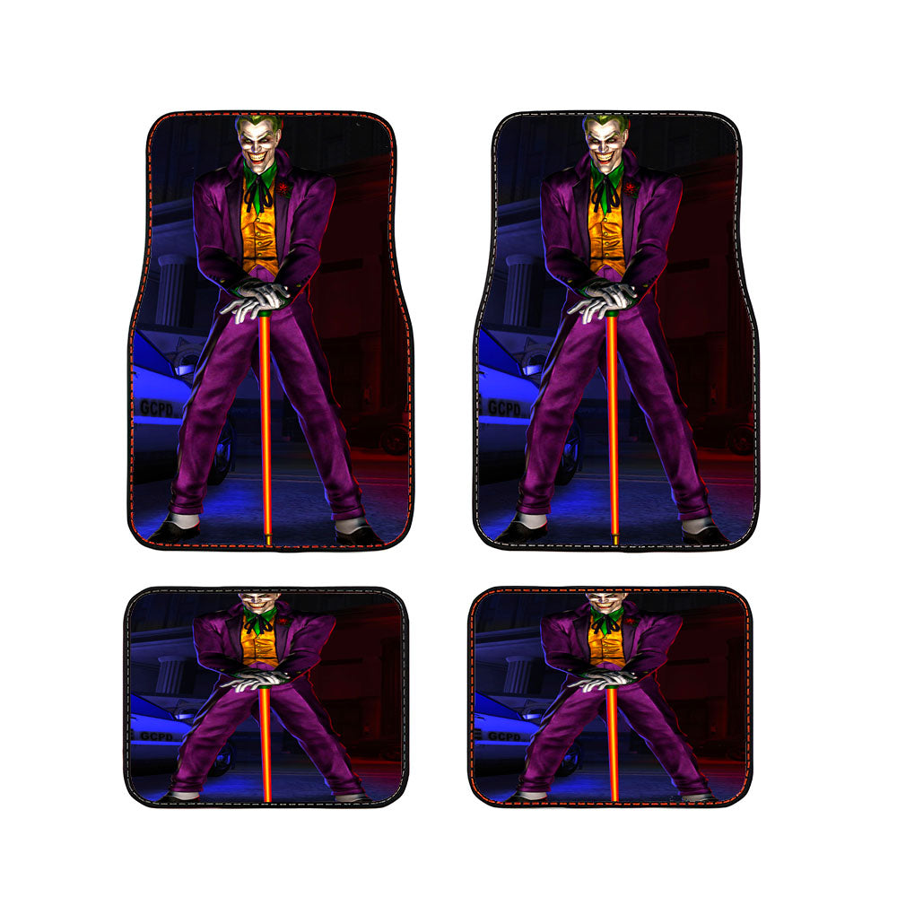 The Joker Comic Version Car Floor Mats Accessories