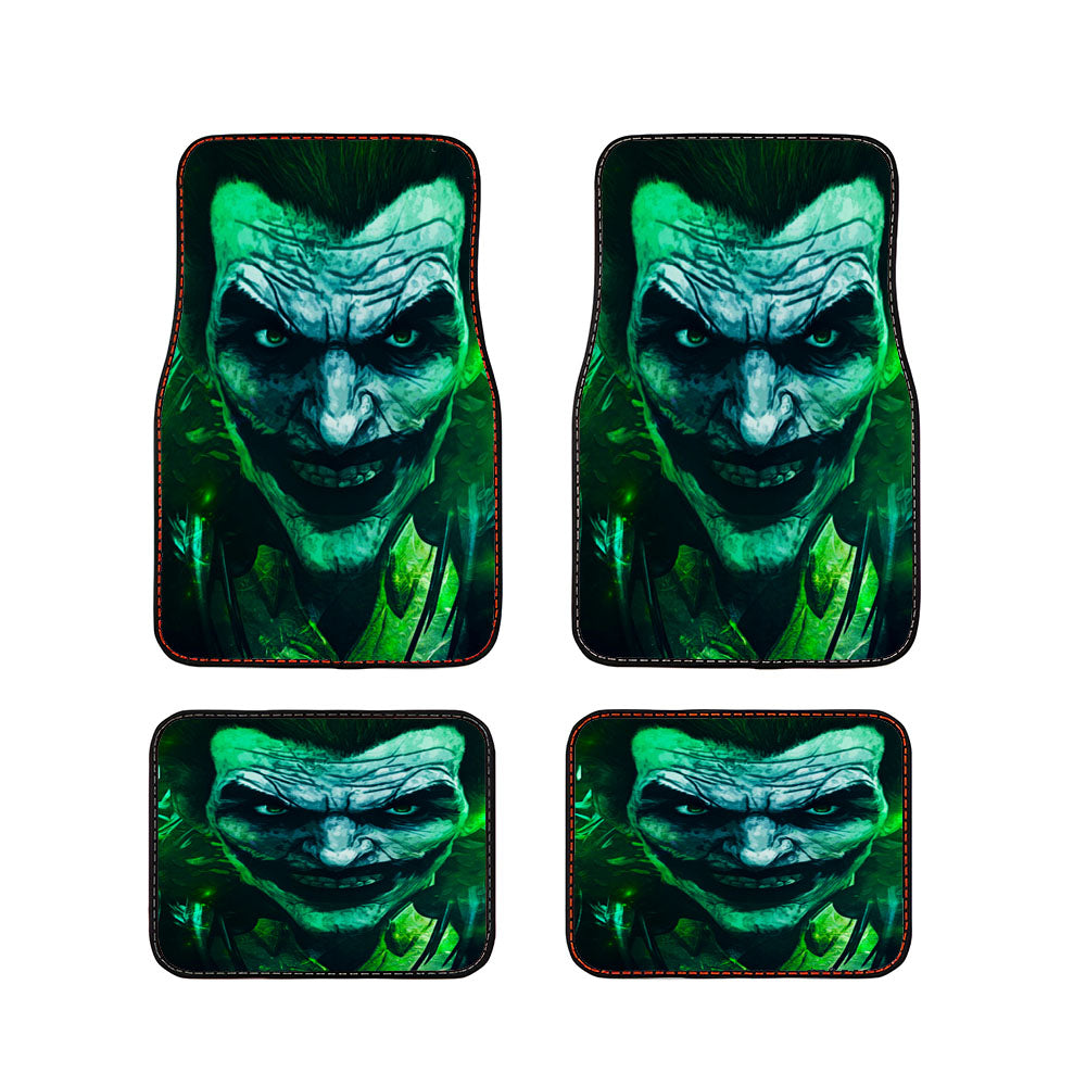 The Joker Green Car Floor Mats Accessories