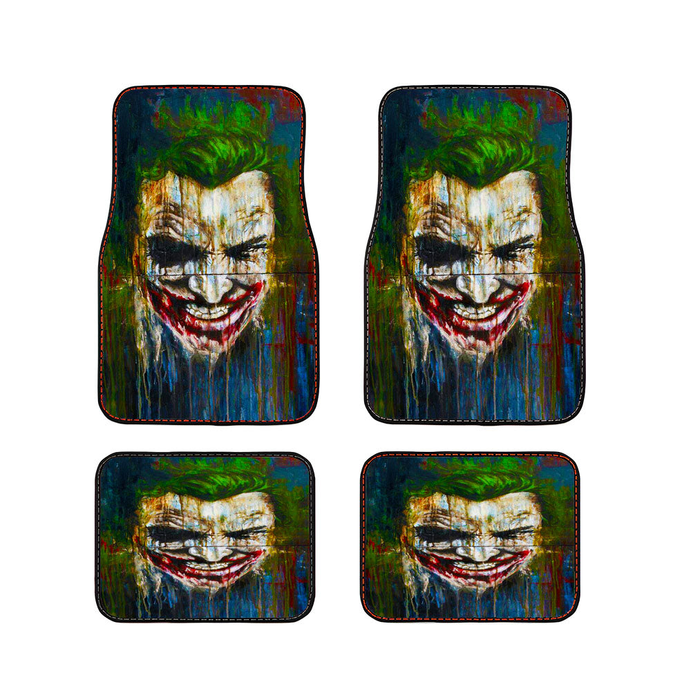 The Joker Paint Art Car Floor Mats Accessories