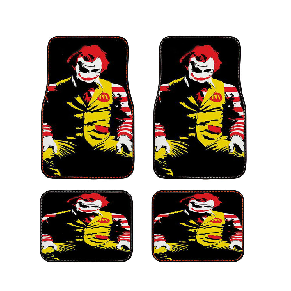 The Joker Ronald Mcdonald Batman Car Floor Mats Accessories