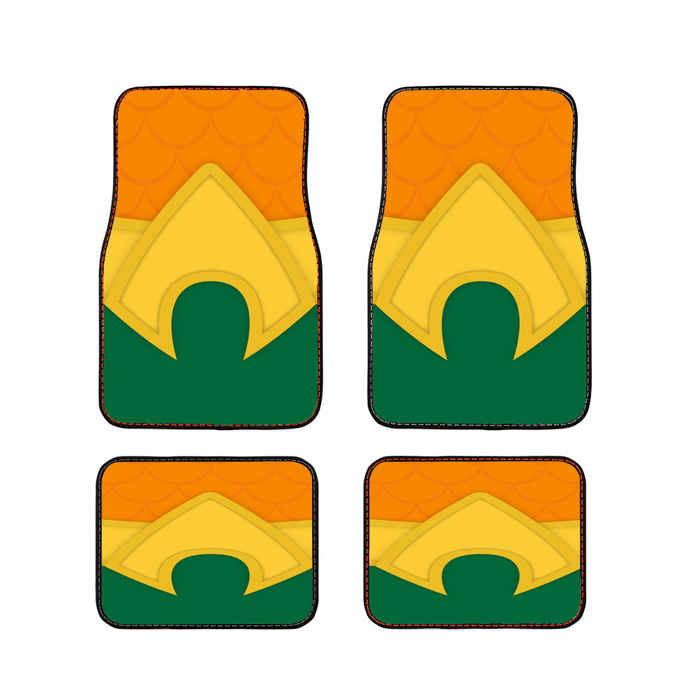 The Justice League Aquaman Car Floor Mats Accessories