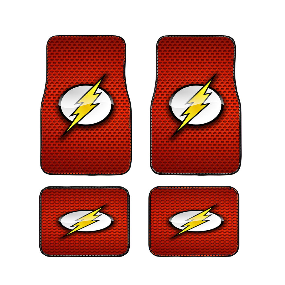 The Justice League The Flash Car Floor Mats Accessories