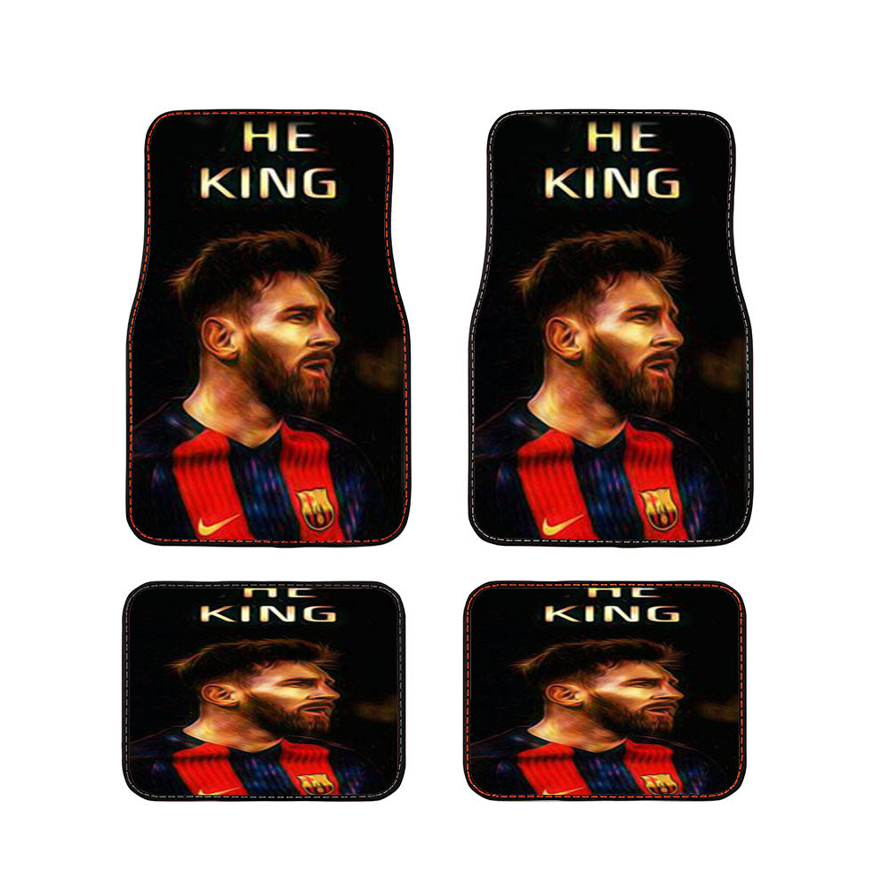 The King Messi Car Floor Mats Accessories