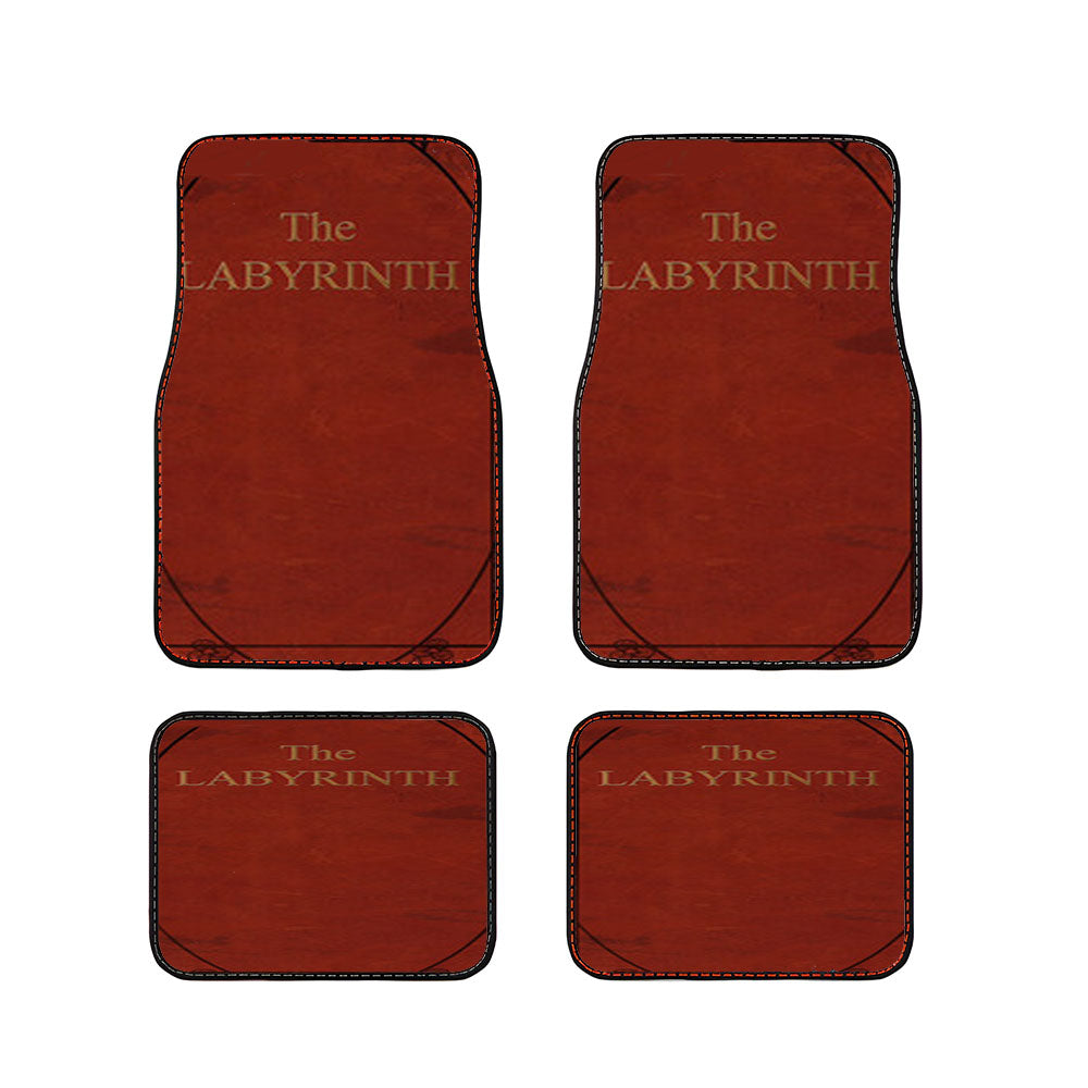 The Labyrinth Book Car Floor Mats Accessories