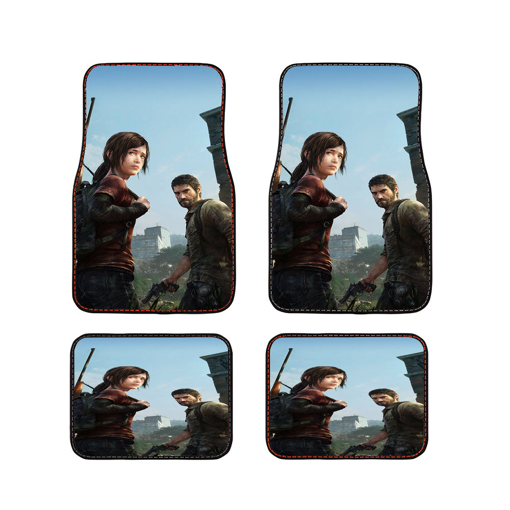 The Last Of Us Ruined City Wallpaper Car Floor Mats Accessories