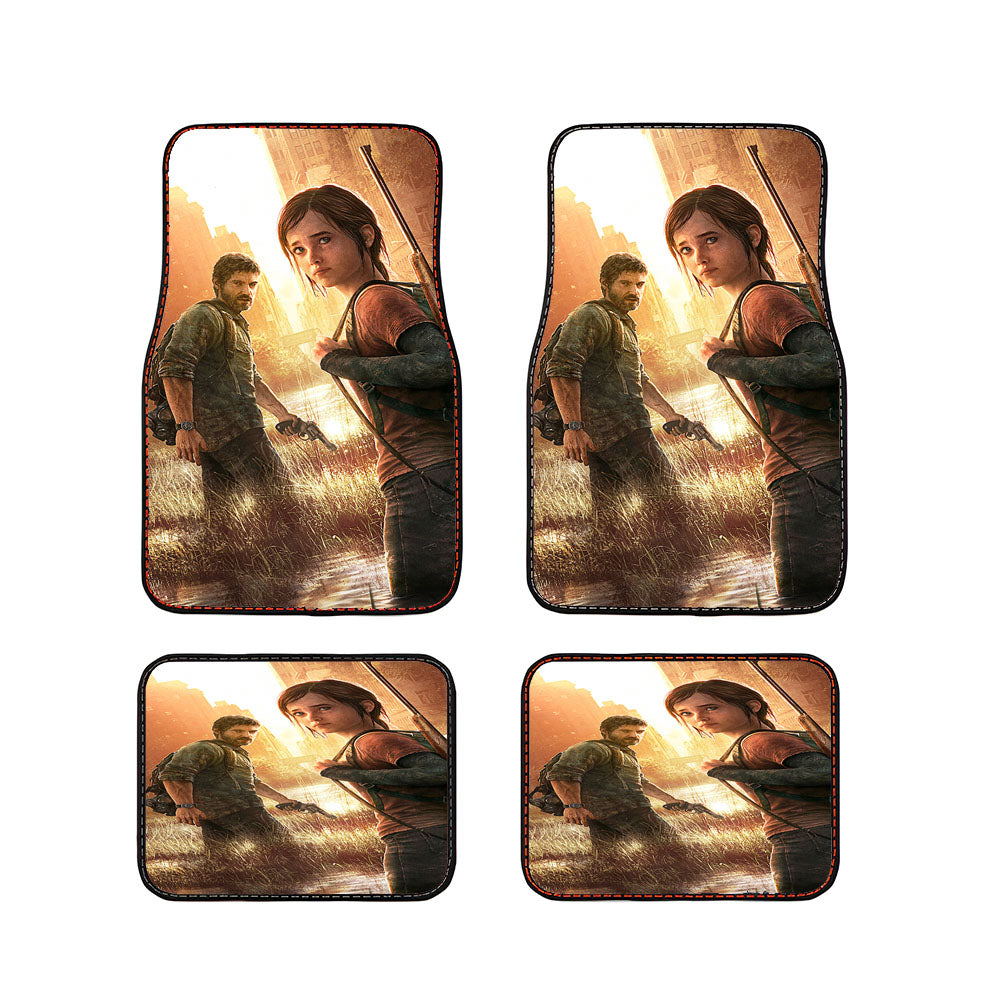 The Last Of Us Survival Game Wallpaper Car Floor Mats Accessories