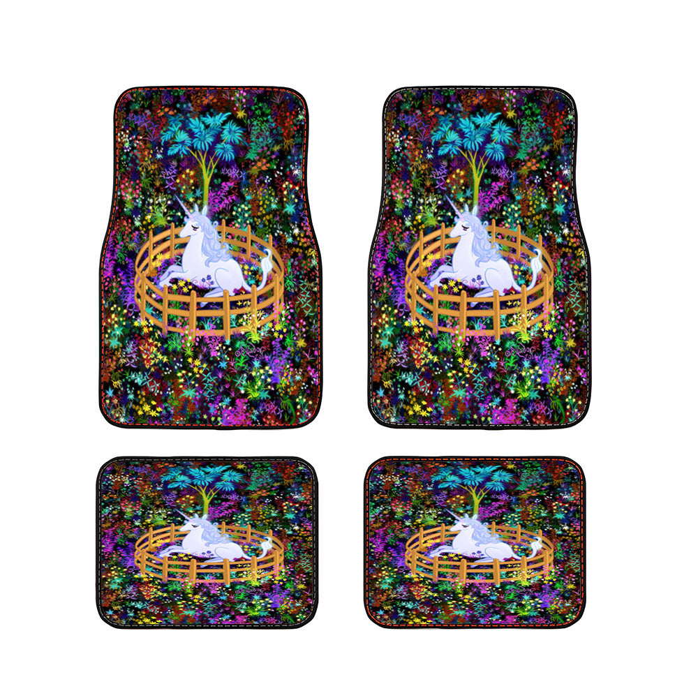 The Last Unicorn In Captivity Car Floor Mats Accessories
