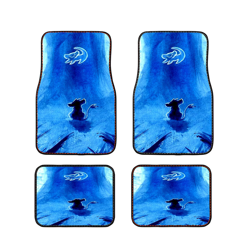 The Lion King Art Tree Car Floor Mats Accessories